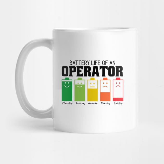 Battery Life Of An Operator by Stay Weird